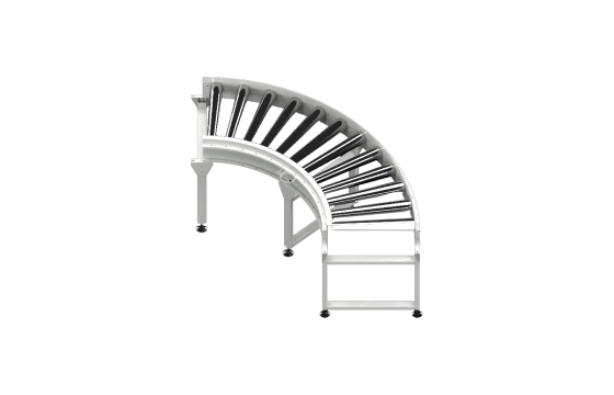 转弯滚筒输送机